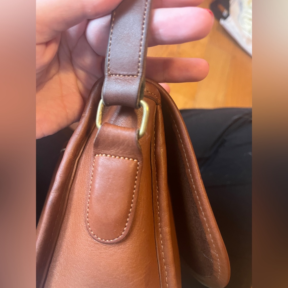 Coach Brown Leather Crossbody Bag - Picture 5 of 12